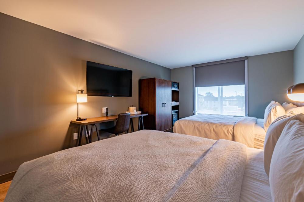 Double Room with Two Double Beds - Non-Smoking interior